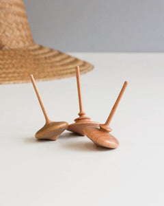 Handmade Wooden Spinning Top – The Paper Party Bag Shop