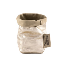 Washable Paper Bag by Uashmama - Metallic Piccolo